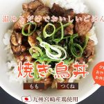 焼き鳥丼 2種　8食セット（蒲焼のたれ・きざみのり付） - 画像 (2)